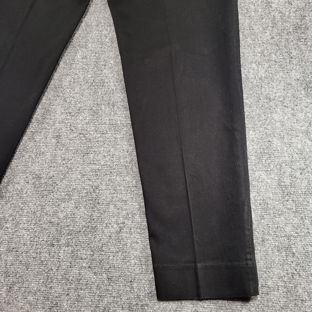 DIESEL MEN'S SLIM CHINO BLACK BUTTON FLY BELT LOOPED PANTS MEN'S SIZE 40W x 30L - Picture 13 of 16